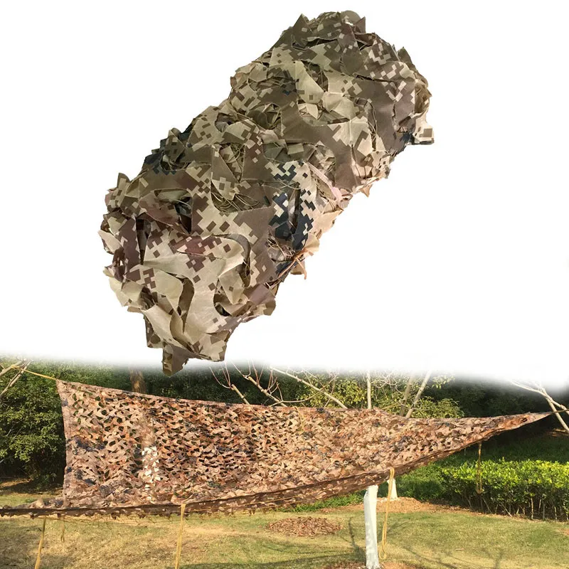 Outdoor Military Desert Camouflage Netting Sun Shelter Hunting Tarps Camping Shelter Photography Background Decoration Net
Outdoor Military Desert Camouflage Netting Sun Shelter Hunting Tarps Camping Shelter Photography Background Decoration Net