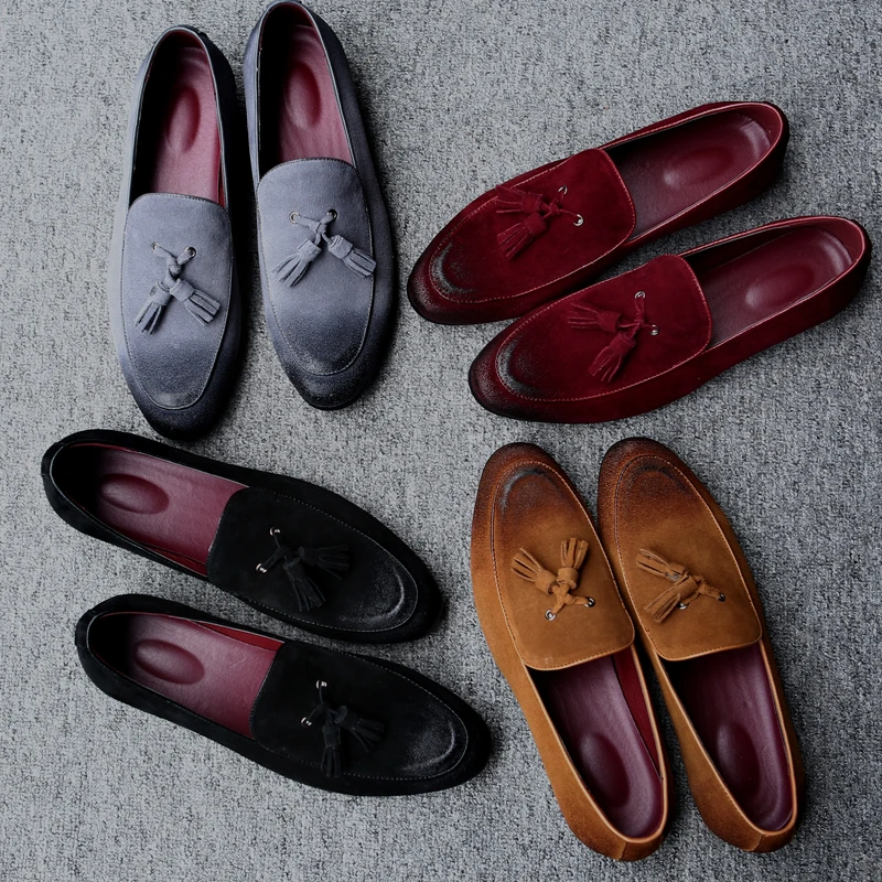 Men Shoes Leather Tassel Genuine Leather Fashion Leather Luxury Brand Social Mens Shoes #MD811812
Men Shoes Leather Tassel Genuine Leather Fashion Leather Luxury Brand Social Mens Shoes #MD811812
