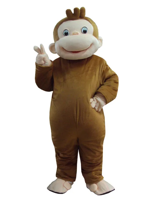 High quality Monkey Mascot Costumes Cartoon Fancy Dress for Adult animal large brown Halloween Party doll
High quality Monkey Mascot Costumes Cartoon Fancy Dress for Adult animal large brown Halloween Party doll