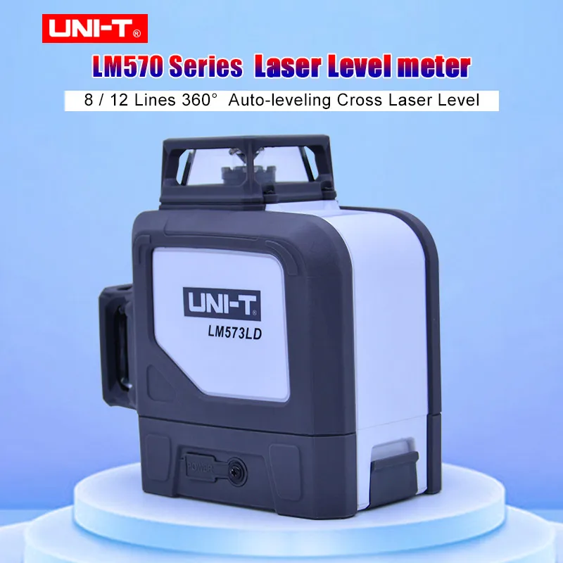 UNI-T LM570 Series 8/12 Lines Self-leveling Green Line Laser Level LM572G LM573G LM573LD 360 Degree Level Meter Auto-leveling
UNI-T LM570 Series 8/12 Lines Self-leveling Green Line Laser Level LM572G LM573G LM573LD 360 Degree Level Meter Auto-leveling