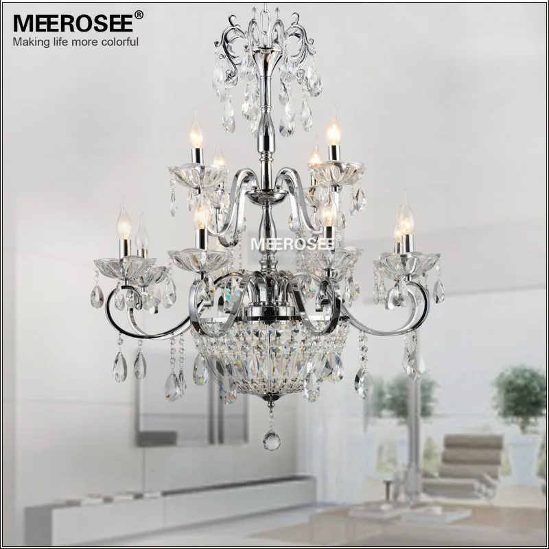 Vintage Crystal Chandelier Lighting Fixture Wrought Iron Living Room Restaurant Crystal Lustre Lamp Home Decoration Candelabro
Vintage Crystal Chandelier Lighting Fixture Wrought Iron Living Room Restaurant Crystal Lustre Lamp Home Decoration Candelabro