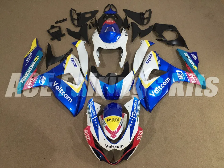 Новый комплект обтекателей для мотоциклов, подходит для Suzuki GSXR1000 K9 2009-2016 GSXR-1000 09 10 11 12 13 14 15 16, прохладный синий АБС-пластик tyco
Новый комплект обтекателей для мотоциклов, подходит для Suzuki GSXR1000 K9 2009-2016 GSXR-1000 09 10 11 12 13 14 15 16, прохладный синий АБС-пластик tyco