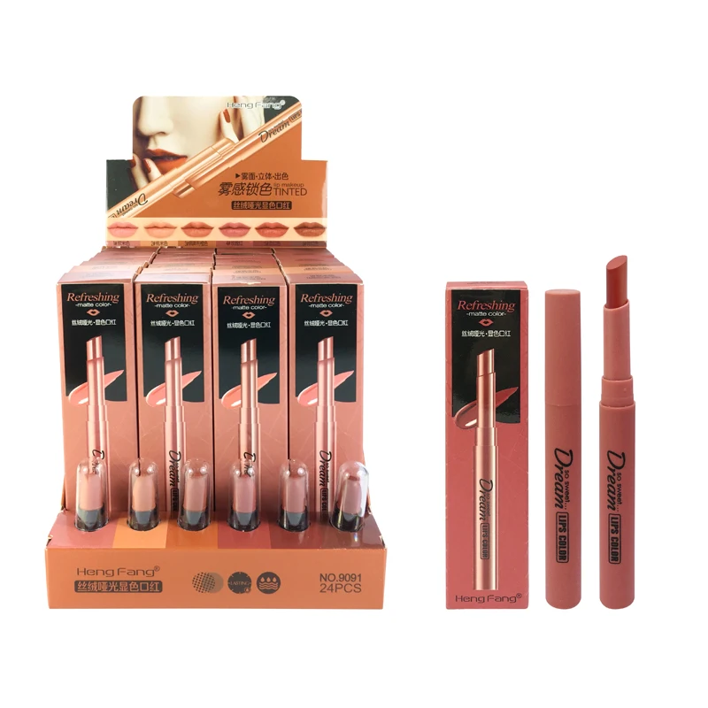 24Pcs/lot Matte Makeup Lipstick Waterproof Lip Liner Pencil Nude Red Lips Velvet Batom Maquiagem Lipstick With 6 Small Samples
24Pcs/lot Matte Makeup Lipstick Waterproof Lip Liner Pencil Nude Red Lips Velvet Batom Maquiagem Lipstick With 6 Small Samples