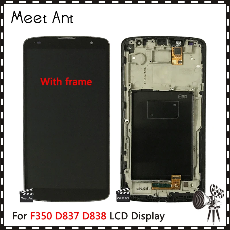 High Quality 5.9'' For LG Optimus G Pro 2 F350 D837 D838 LCD Display Screen With Touch Screen Digitizer Assembly
High Quality 5.9'' For LG Optimus G Pro 2 F350 D837 D838 LCD Display Screen With Touch Screen Digitizer Assembly