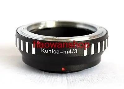 Konica-m43 adapter ring for AR Lens to panasonic M4/3 G1 G3 GH1 GF1 GF7 gh4 gx7 gx850 em1 em5 em10 camera
Konica-m43 adapter ring for AR Lens to panasonic M4/3 G1 G3 GH1 GF1 GF7 gh4 gx7 gx850 em1 em5 em10 camera