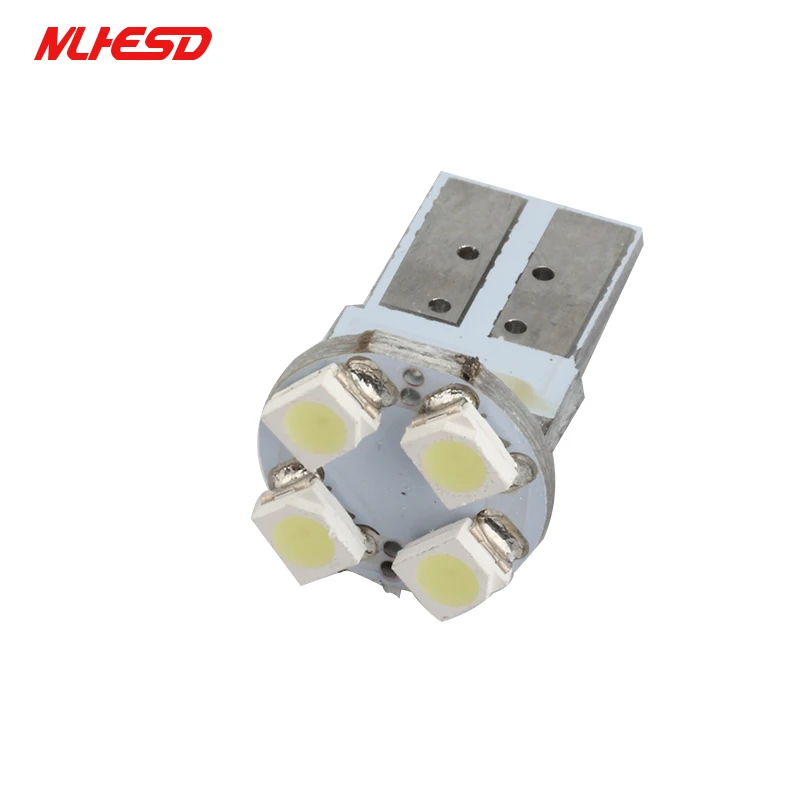 

10Pcs White car W5W T10 168 194 bulbs 1210 3528 4 Smd Led Canbus Signal Corner Light Bulb Door Lamp Reading Interior Lighting