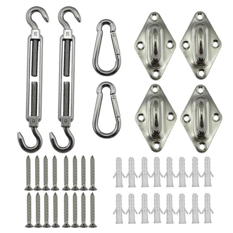 Stainless Steel Sun Shades Canopy Fixing Accessories Sailing Accessory Kit 8MM Boat Accessories Marine
Stainless Steel Sun Shades Canopy Fixing Accessories Sailing Accessory Kit 8MM Boat Accessories Marine