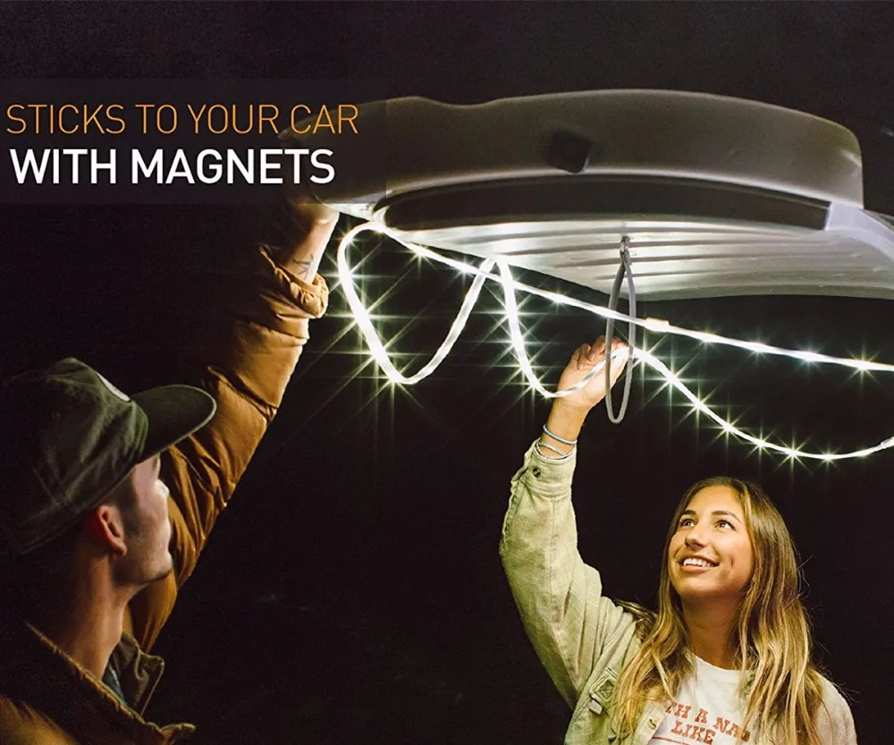 Tent led Strip Camping Lights IP66Waterproof USB Rope Lights Portable Lantern hiking emergency String Lights Safety Light
Tent led Strip Camping Lights IP66Waterproof USB Rope Lights Portable Lantern hiking emergency String Lights Safety Light