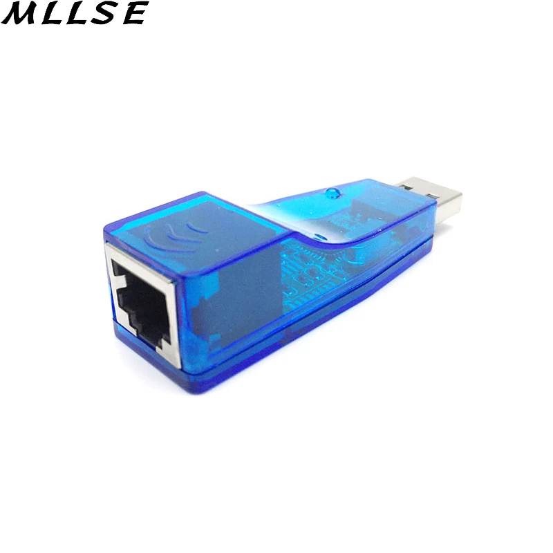 MLLSE 1 шт. голубой цвет Ethernet USB 2 0 к локальной сети RJ45 сетевая карта адаптер кабель