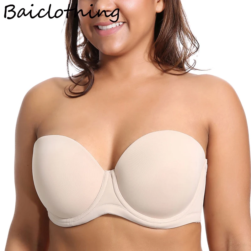 Women's Bra Multi-way Smooth Underwire Strapless Braidal Wedding Push Up Bra 34 36 38 40 42 B C D DD E F
Women's Bra Multi-way Smooth Underwire Strapless Braidal Wedding Push Up Bra 34 36 38 40 42 B C D DD E F