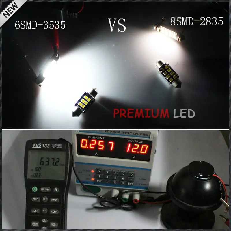 iJDM Xenon White 3535 1.50" 36mm 6418 C5W CANbus LED Bulbs, Error Free For Audi BMW Mercedes Interior Map or Dome Lights
iJDM Xenon White 3535 1.50" 36mm 6418 C5W CANbus LED Bulbs, Error Free For Audi BMW Mercedes Interior Map or Dome Lights