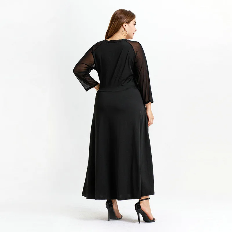 New 2019 Translucent sleeve maxi dress Party mothers clothes Slim body for women Club Dresses for Women Plus Size Dress prom
New 2019 Translucent sleeve maxi dress Party mothers clothes Slim body for women Club Dresses for Women Plus Size Dress prom
