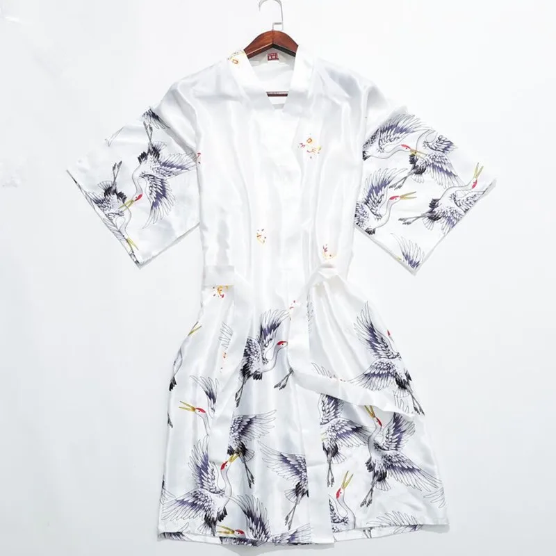 White Summer Lady Wedding Bride Bridal Robe Dressing Grown Women Bridesmaid Nightdress Summer Kimono Bathrobe Sleepwear One Size
White Summer Lady Wedding Bride Bridal Robe Dressing Grown Women Bridesmaid Nightdress Summer Kimono Bathrobe Sleepwear One Size