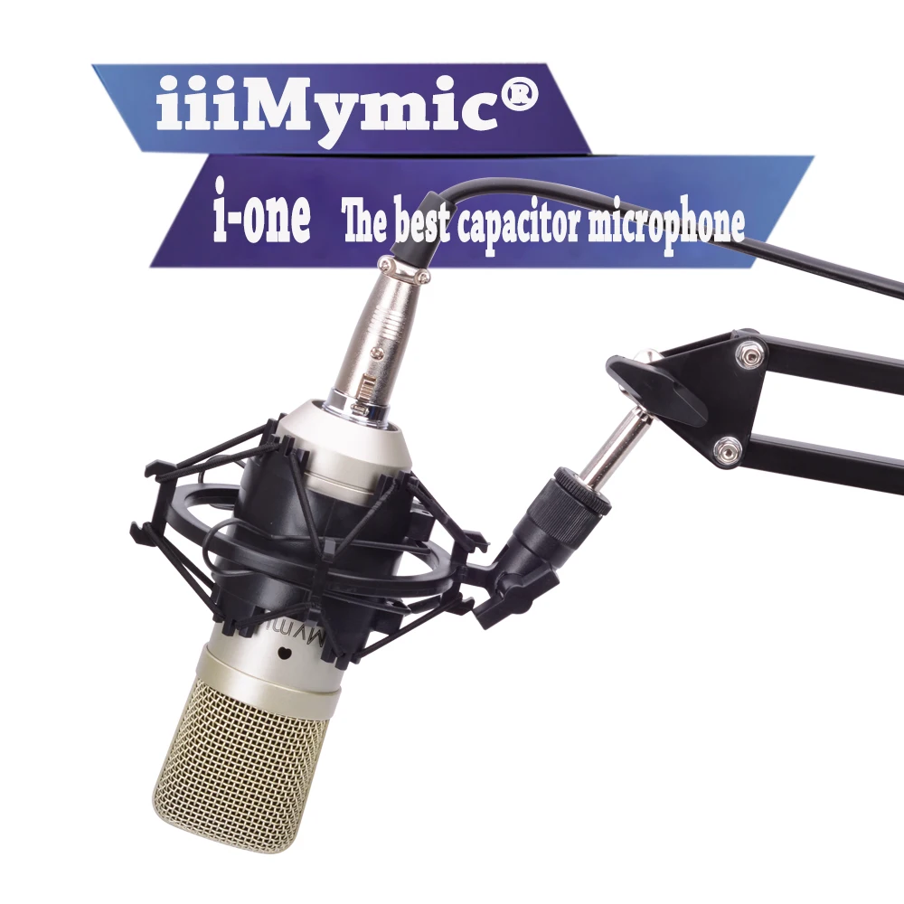 IiiMymic i-one! Профессиональный конденсаторный микрофон для студийной записи, кардиоидный микрофон для вещания с кронштейном Cantilevel и устойчивой...
IiiMymic i-one! Профессиональный конденсаторный микрофон для студийной записи, кардиоидный микрофон для вещания с кронштейном Cantilevel и устойчивой...