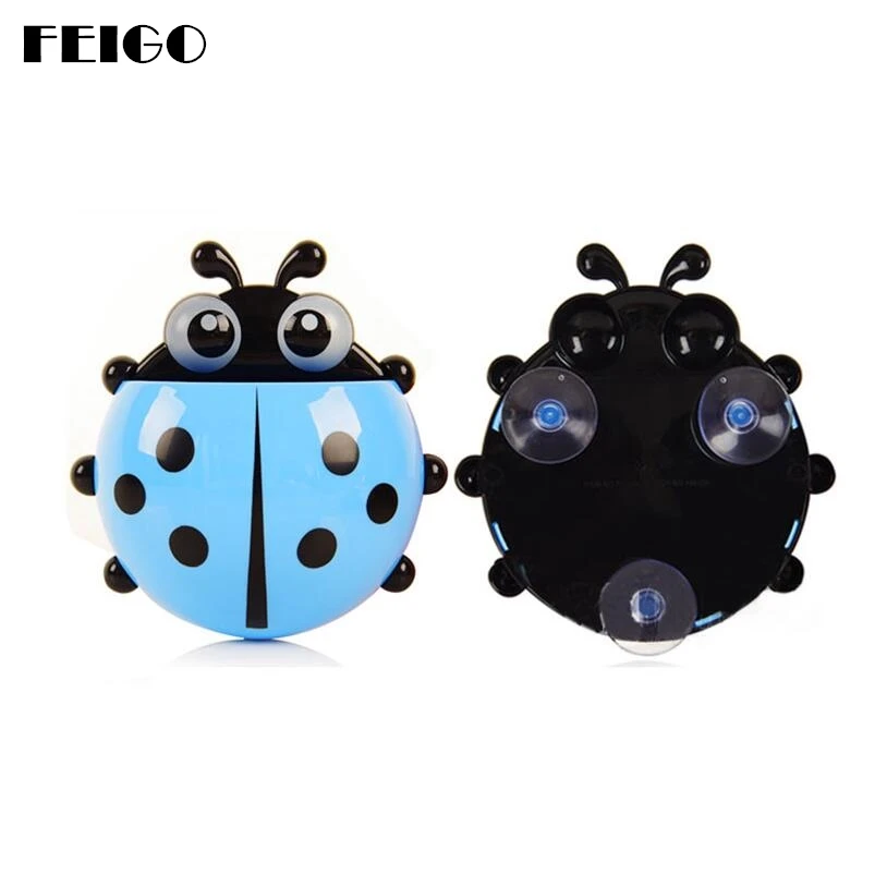 FEIGO 2018 Cute Novelty Ladybug Toothpaste Dispenser Bathroom Toothbrush Holder Toothpaste Powerful Suction Kit Combination F171
FEIGO 2018 Cute Novelty Ladybug Toothpaste Dispenser Bathroom Toothbrush Holder Toothpaste Powerful Suction Kit Combination F171