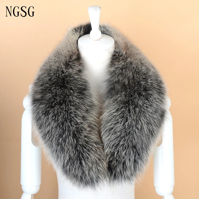 Fox Fur Collar Hooded Collar Real Fur Jacket Fur Collar Brand Scarf 80 cm Length Gray Solid Adult Genuine Upscale SF13060-18
Fox Fur Collar Hooded Collar Real Fur Jacket Fur Collar Brand Scarf 80 cm Length Gray Solid Adult Genuine Upscale SF13060-18