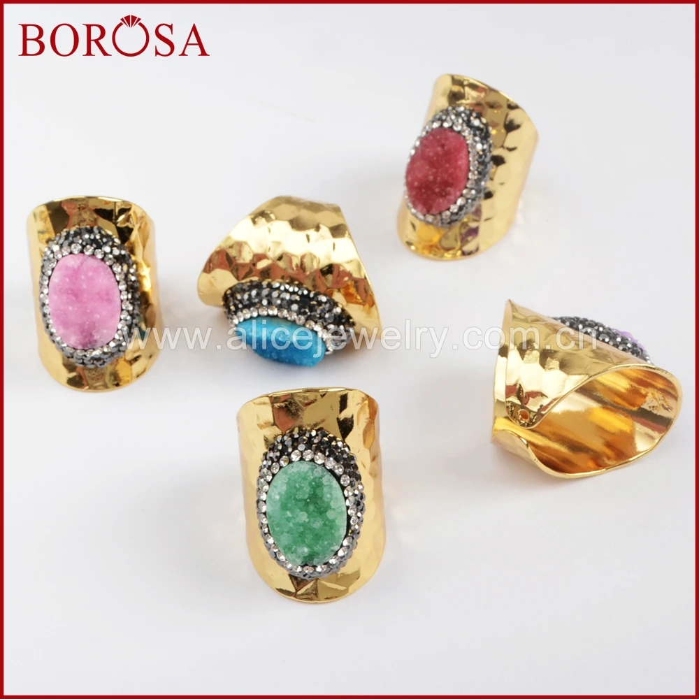 Женское кольцо с радужными манжетами BOROSA, золотистые дружесзы, сверкающий, рубиновый кварц, вечерние кольца с камнями, Размер 7, JAB789
Женское кольцо с радужными манжетами BOROSA, золотистые дружесзы, сверкающий, рубиновый кварц, вечерние кольца с камнями, Размер 7, JAB789