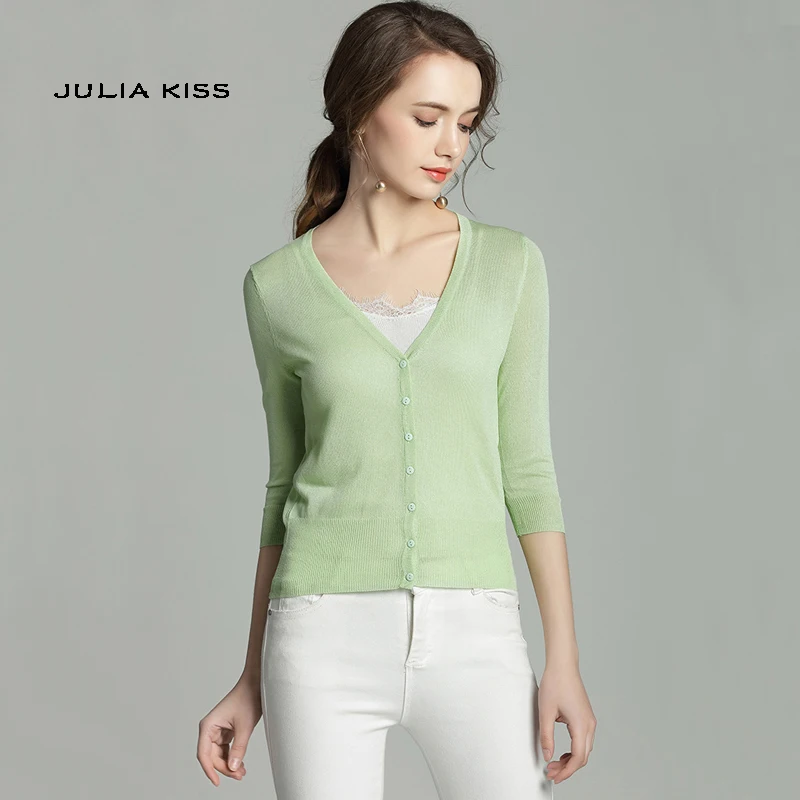Macaron Colors Plus size female viscose half quarter sleeve V-neck short design cardigans sun protection shirt ultra-thin air
Macaron Colors Plus size female viscose half quarter sleeve V-neck short design cardigans sun protection shirt ultra-thin air