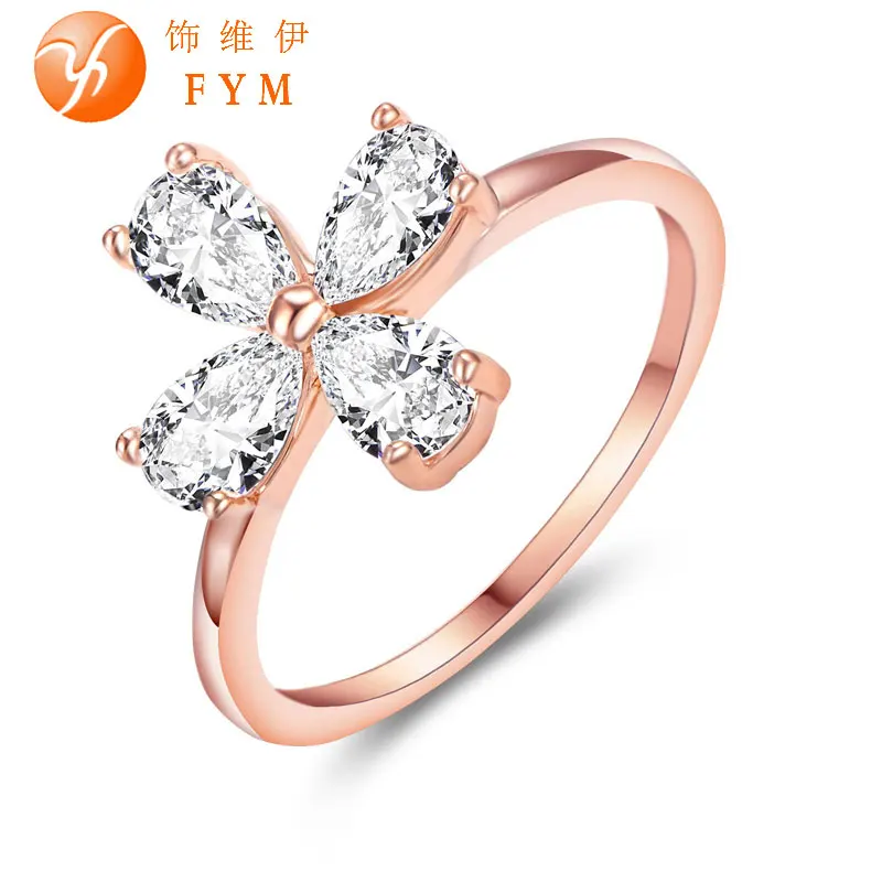 FYM Wedding Ring Rose Gold Color Plant Zircon Austrian Crystal Fashion Women Cocktail Finger Rings for Party Gift
FYM Wedding Ring Rose Gold Color Plant Zircon Austrian Crystal Fashion Women Cocktail Finger Rings for Party Gift