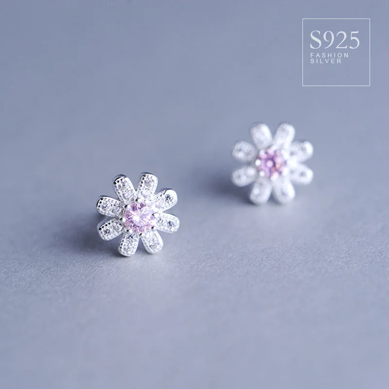 925 sv simple fashion shiny zircon sun flower earrings female Korean temperament jewelry for women gifts
925 sv simple fashion shiny zircon sun flower earrings female Korean temperament jewelry for women gifts