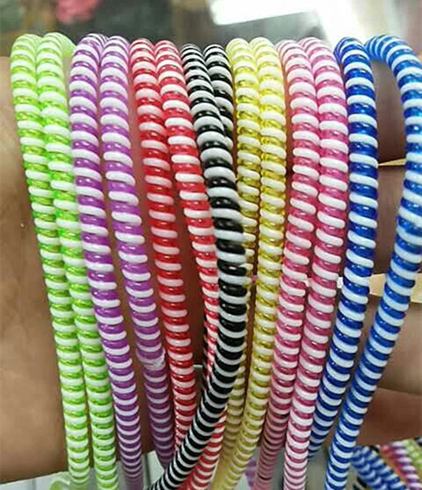 10pcs/lot 50cm Double Colors Solid Color TPU spiral USB Charger cable cord protector wrap cable winder organizer, Hair ring
10pcs/lot 50cm Double Colors Solid Color TPU spiral USB Charger cable cord protector wrap cable winder organizer, Hair ring
