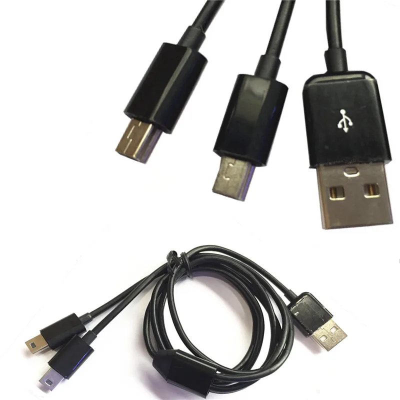 Штекер USB разделен на два кабеля для зарядки Minni USB, зарядный кабель Mini USB, 1 м
Штекер USB разделен на два кабеля для зарядки Minni USB, зарядный кабель Mini USB, 1 м