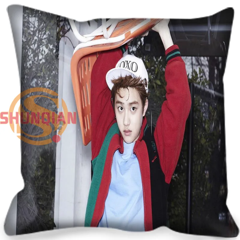KPOP EXO Pillow Cover Home Living Decorative Pillowcase Custom Square Pillow Cover 20X20cm,35X35cm,35x35cm
KPOP EXO Pillow Cover Home Living Decorative Pillowcase Custom Square Pillow Cover 20X20cm,35X35cm,35x35cm
