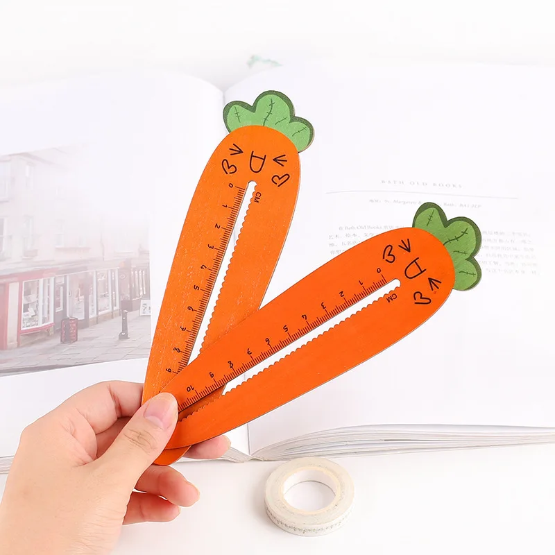 1PCS Cartoon 12CM Creative Cute Carrot Styling Multi-function Ruler Stationery Lace Brown Wood Ruler Sewing Ruler Office School
1PCS Cartoon 12CM Creative Cute Carrot Styling Multi-function Ruler Stationery Lace Brown Wood Ruler Sewing Ruler Office School