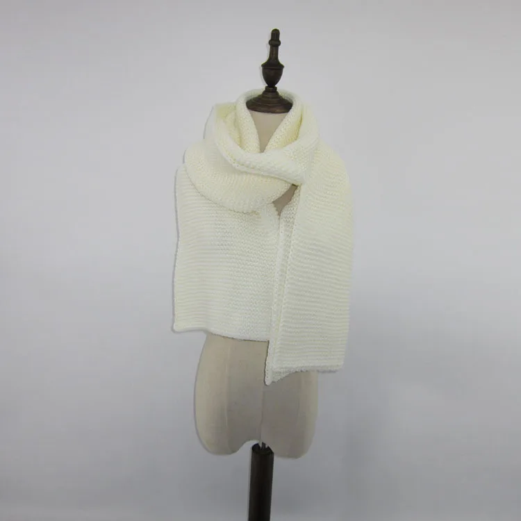 RUBY VICKY Winter Male Scarf Female Pullover Warm Knitted Crochet Scarf Solid Winter Scarf
RUBY VICKY Winter Male Scarf Female Pullover Warm Knitted Crochet Scarf Solid Winter Scarf