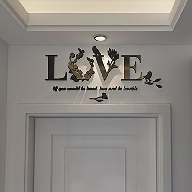 Home Decor Stylish Removable 3D Leaf LOVE Wall Sticker Art Vinyl Decals Bedroom Decor wall sticker Home Deco Mirror Sticker#20
Home Decor Stylish Removable 3D Leaf LOVE Wall Sticker Art Vinyl Decals Bedroom Decor wall sticker Home Deco Mirror Sticker#20