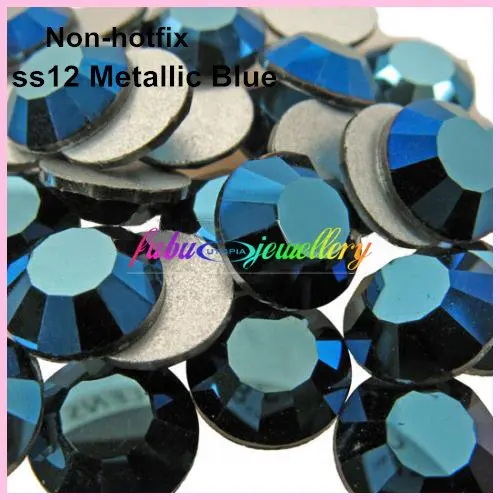 Free Shipping! 1440pcs/Lot, ss12 (3.0-3.2mm) Metallic Blue Flat Back Non Hot Fix Nail Art Glue On Rhinestone
Free Shipping! 1440pcs/Lot, ss12 (3.0-3.2mm) Metallic Blue Flat Back Non Hot Fix Nail Art Glue On Rhinestone