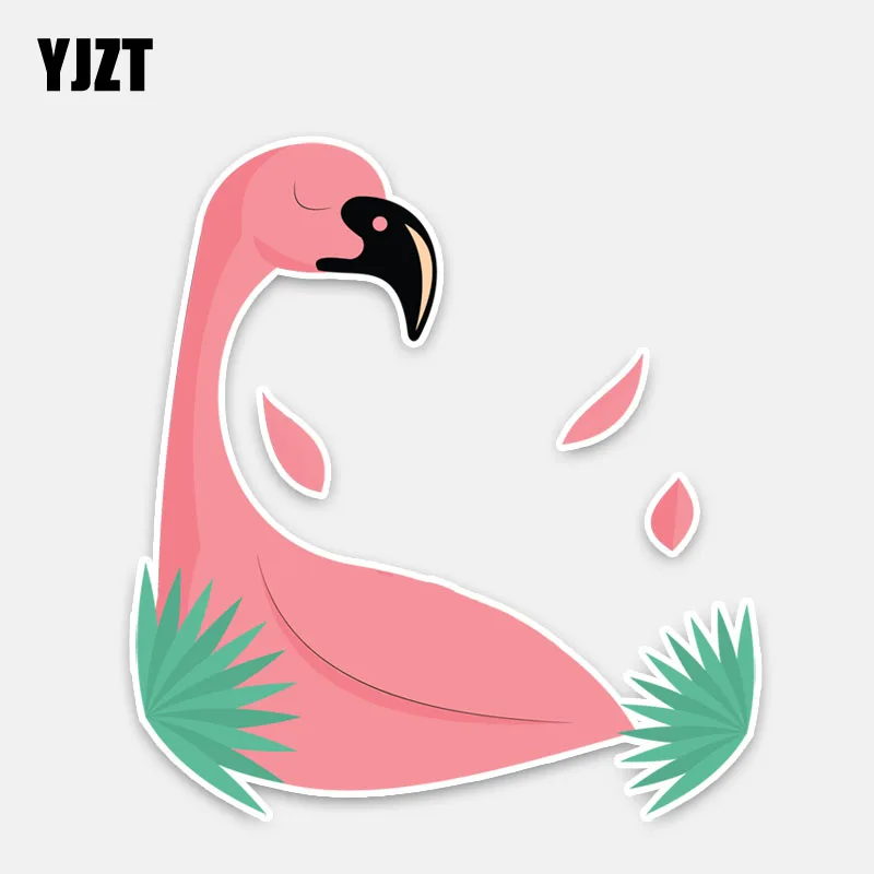 YJZT 12.4*13.4CM Cartoon Lovely Flamingo Decoration Car Stickers Personality High Puality Graphic 11A0528
YJZT 12.4*13.4CM Cartoon Lovely Flamingo Decoration Car Stickers Personality High Puality Graphic 11A0528