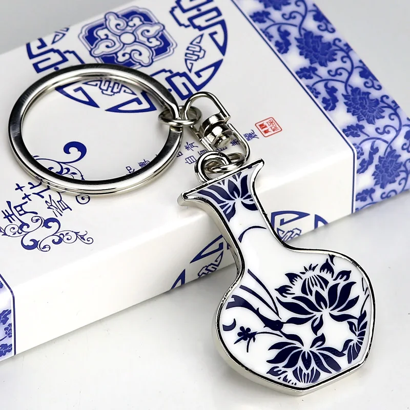 Cyan Porcelain Key Chain Ring Buckle Gift Key Holder Chain Little Accessories Gift For Kids Child Women Chinese
Cyan Porcelain Key Chain Ring Buckle Gift Key Holder Chain Little Accessories Gift For Kids Child Women Chinese
