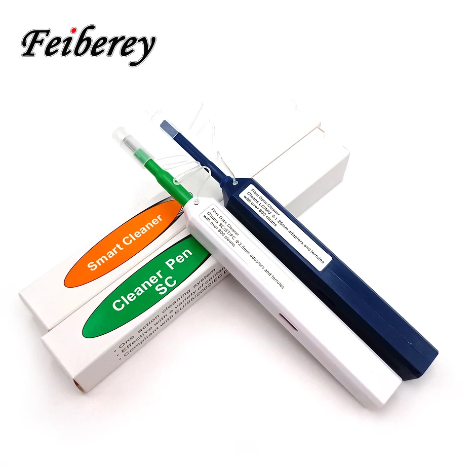 FTTH Optical Fiber Pen Tool 2.5mm LC MU 1.25mm SC FC ST Connector Optic Smart Cleaner
FTTH Optical Fiber Pen Tool 2.5mm LC MU 1.25mm SC FC ST Connector Optic Smart Cleaner
