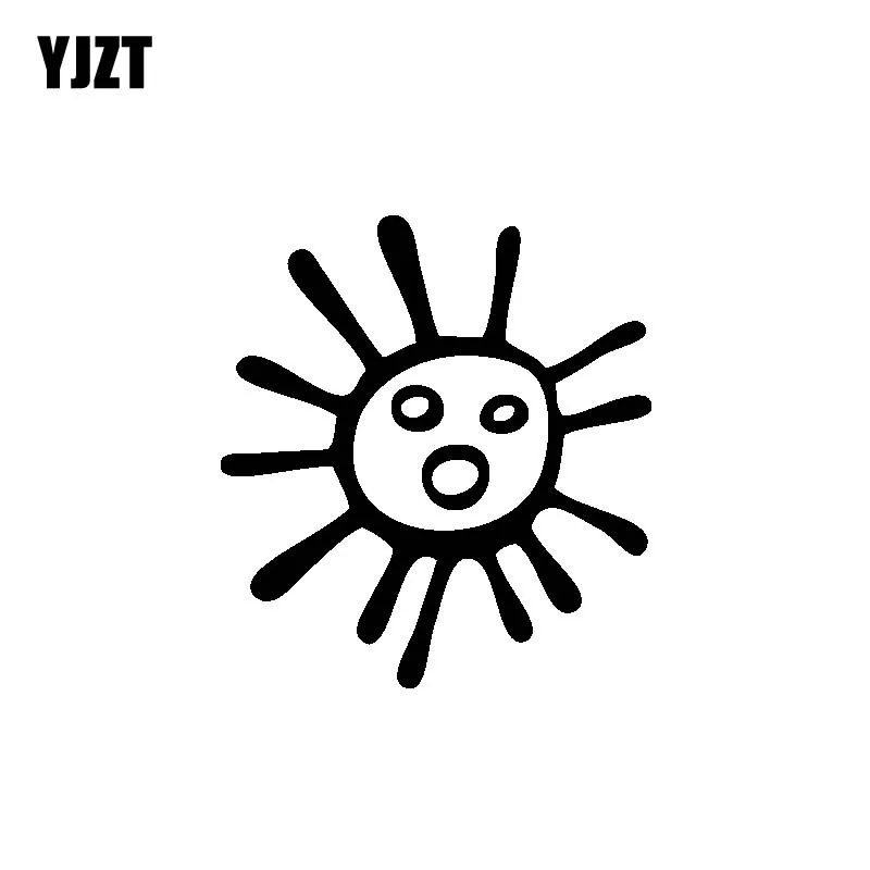 YJZT 11.3CM*12.4CM Interesting Sun Minimalist Original Delicate Nice Vinyl Decal Car Sticker Black/Silver C19-1560
YJZT 11.3CM*12.4CM Interesting Sun Minimalist Original Delicate Nice Vinyl Decal Car Sticker Black/Silver C19-1560