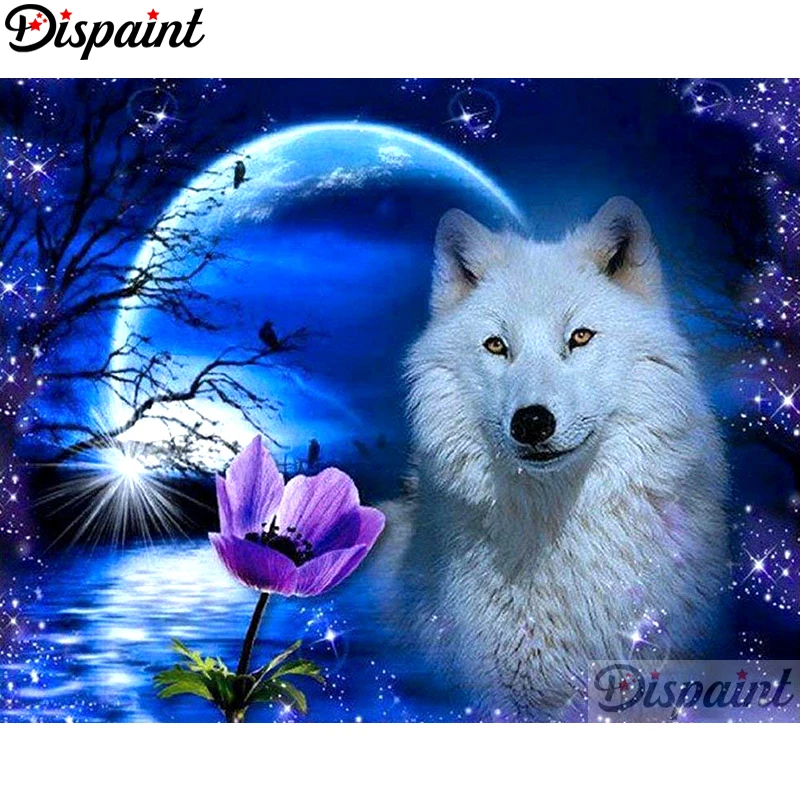 Dispaint Full Square/Round Drill 5D DIY Diamond Painting "Wolf flower" Embroidery Cross Stitch 3D Home Decor A10797
Dispaint Full Square/Round Drill 5D DIY Diamond Painting "Wolf flower" Embroidery Cross Stitch 3D Home Decor A10797