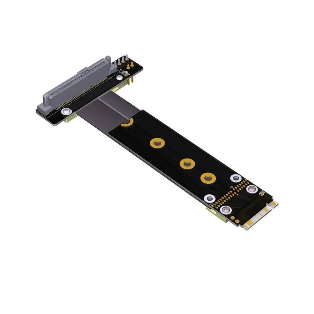 Интерфейсы U2 Φ (U.2) до M.2 для NVMe для NGFF Key M key-M M2 адаптер переходник карта ленточный удлинитель кабель 30 см
Интерфейсы U2 Φ (U.2) до M.2 для NVMe для NGFF Key M key-M M2 адаптер переходник карта ленточный удлинитель кабель 30 см