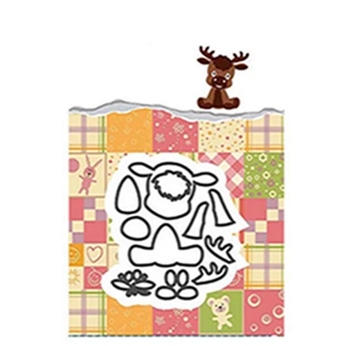 Cute Moose Elk Metal Cutting Dies Stencils For DIY Scrapbooking Decorative Embossing Cards Handcraft New Die Cut Template 2019
Cute Moose Elk Metal Cutting Dies Stencils For DIY Scrapbooking Decorative Embossing Cards Handcraft New Die Cut Template 2019