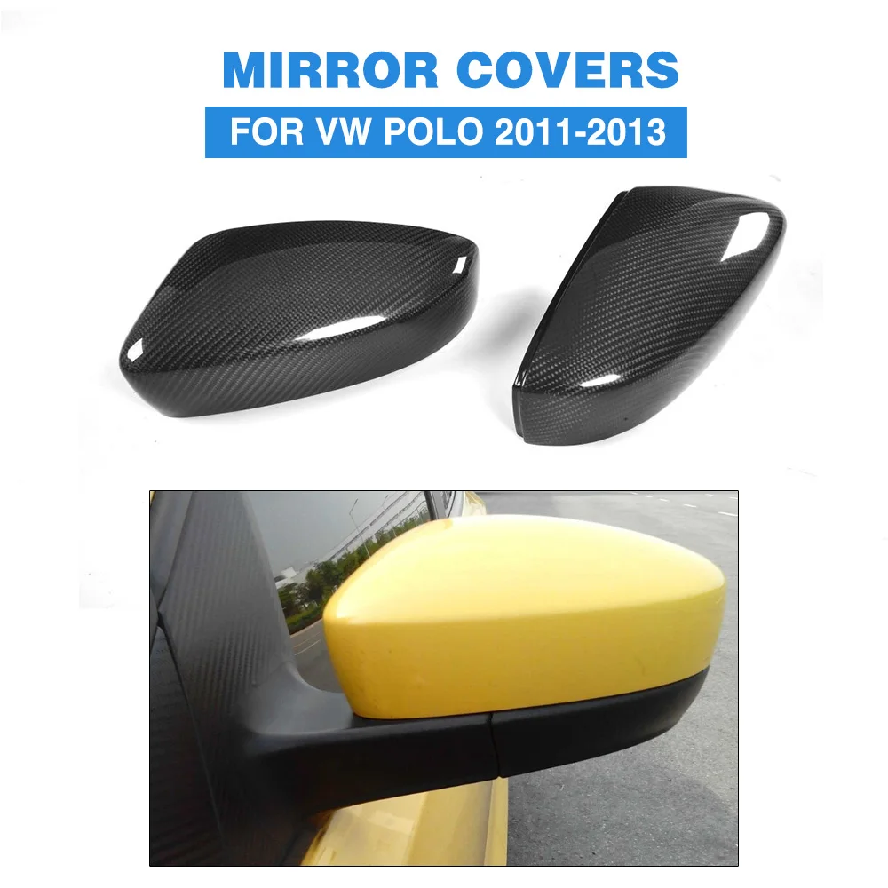 Carbon fiber Black full replacement Side Mirror Covers for Volkswagen VW POLO 2011-2013
Carbon fiber Black full replacement Side Mirror Covers for Volkswagen VW POLO 2011-2013