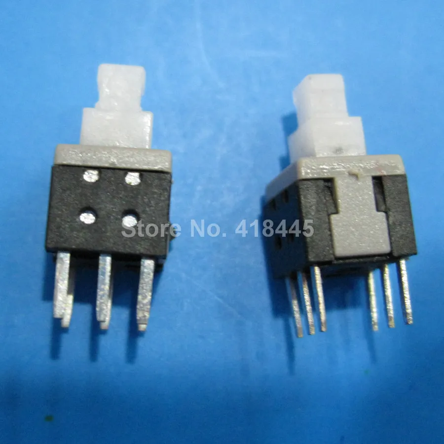 200PCS/LOT Push button switch 5.8mm 6Pin 5.8*5.8 on off self lock long handle short handle push and lock unlock
200PCS/LOT Push button switch 5.8mm 6Pin 5.8*5.8 on off self lock long handle short handle push and lock unlock