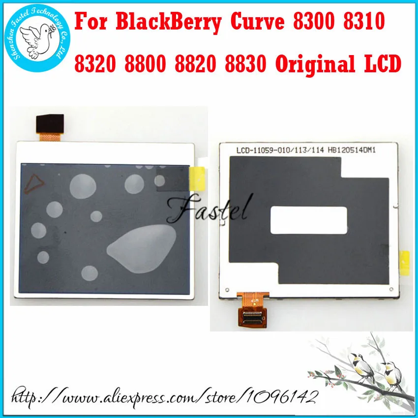 Hkfatel для BlackBerry Curve 8300 8310 8320 8800 8820 Оригинальный ЖК-экран мобильного телефона