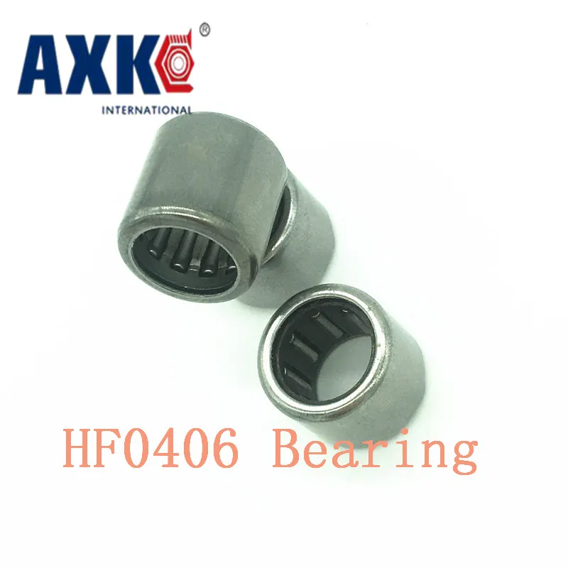 

Axk Hf0406 Bearing 4*8*6 Mm ( 10 Pcs ) Drawn Cup Needle Roller Clutch Hf040806 Needle Bearing