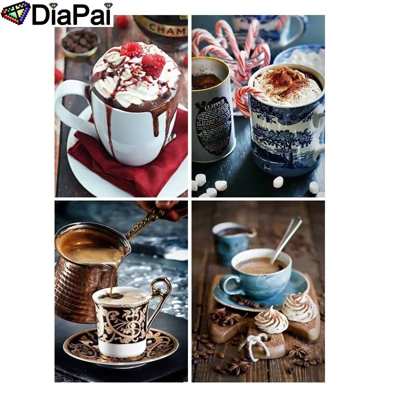 DIAPAI 5D DIY Diamond Painting 100% Full Square/Round Drill "Coffee cup" 3D Embroidery Cross Stitch Home Decor
DIAPAI 5D DIY Diamond Painting 100% Full Square/Round Drill "Coffee cup" 3D Embroidery Cross Stitch Home Decor