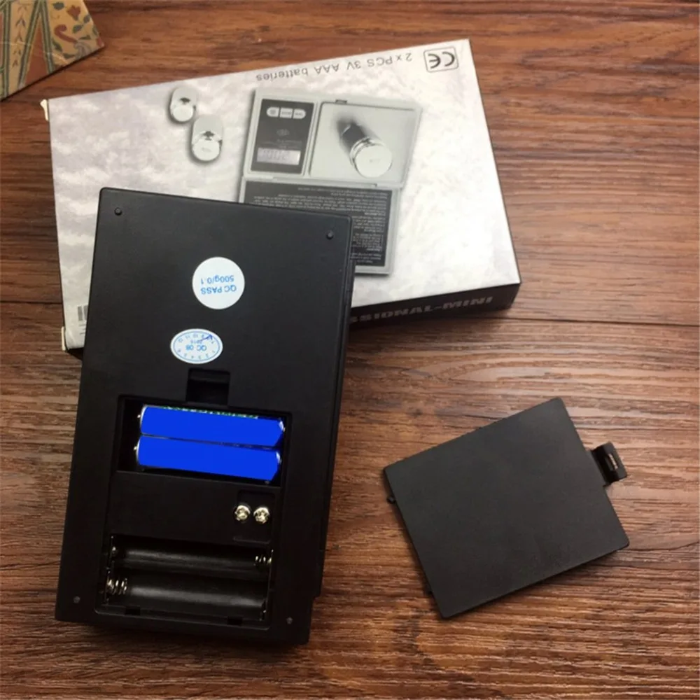 Digital LED display Ultra-mini Electronic Jewelry Scale Portable Pocket Engineering plastics | Инструменты