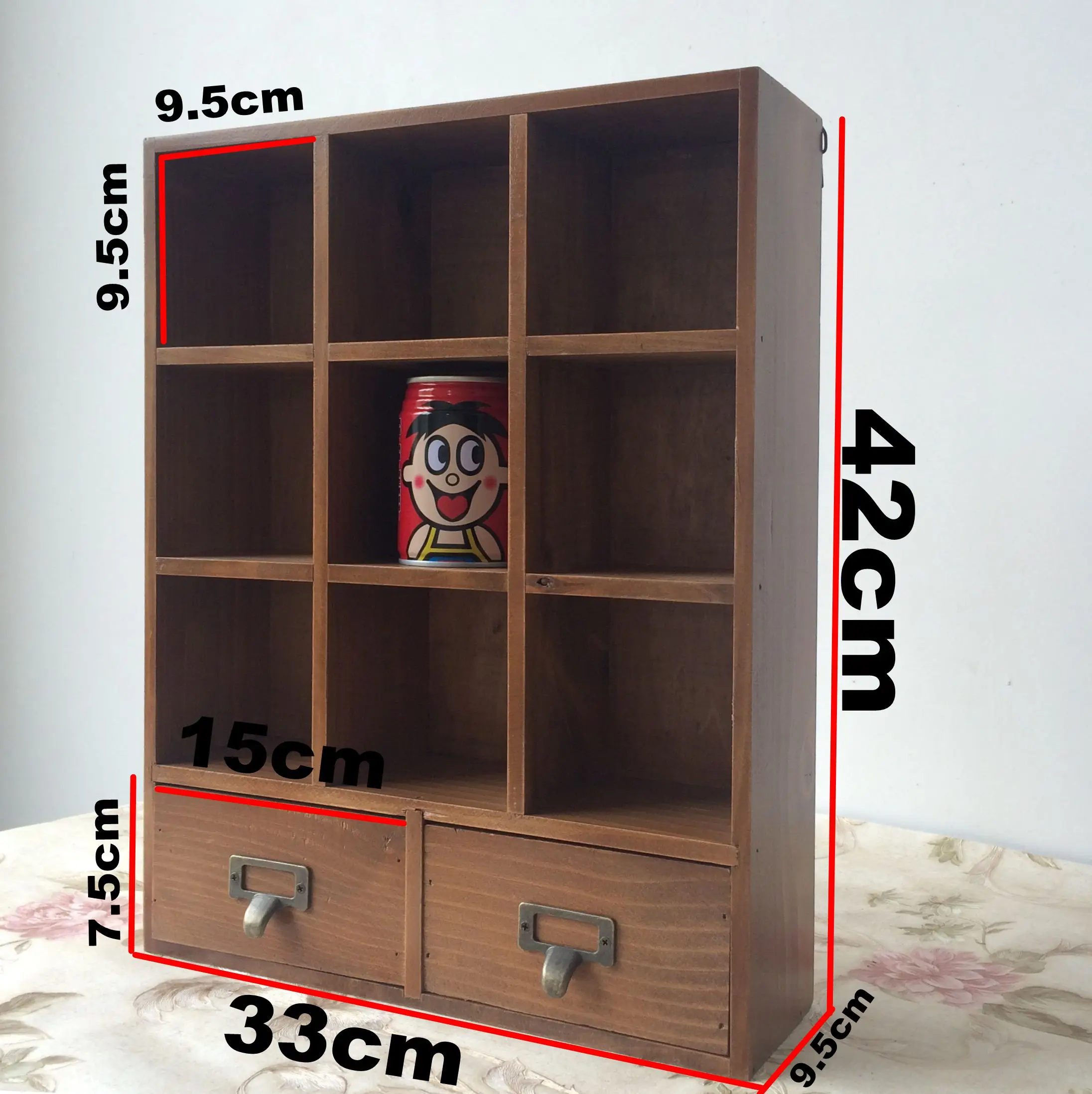 Original Wooden Teapot Tea Table Cabinets Desktop Groceries Small Grid Drawer Racks Retro Jiugongge Storage Box
Original Wooden Teapot Tea Table Cabinets Desktop Groceries Small Grid Drawer Racks Retro Jiugongge Storage Box