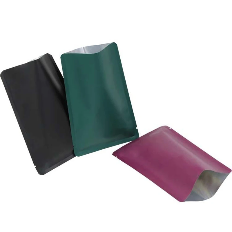 100pcs Frosted Aluminum Foil Bag Cosmetic Mask Gift Pouch Snack Tea Coffee Powder Packaging Bags
100pcs Frosted Aluminum Foil Bag Cosmetic Mask Gift Pouch Snack Tea Coffee Powder Packaging Bags