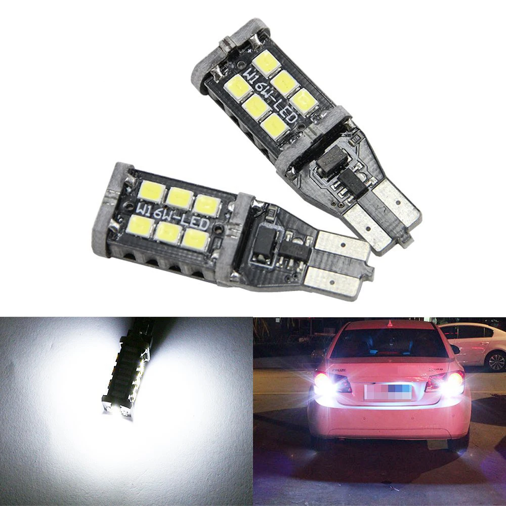 10x T15 921 15 SMD 2835 W16W LED Canbus No Error led Car Tail Bulb Brake Light Lamp Auto Reverse Lamp Led Bulb White Amber Red 
10x T15 921 15 SMD 2835 W16W LED Canbus No Error led Car Tail Bulb Brake Light Lamp Auto Reverse Lamp Led Bulb White Amber Red