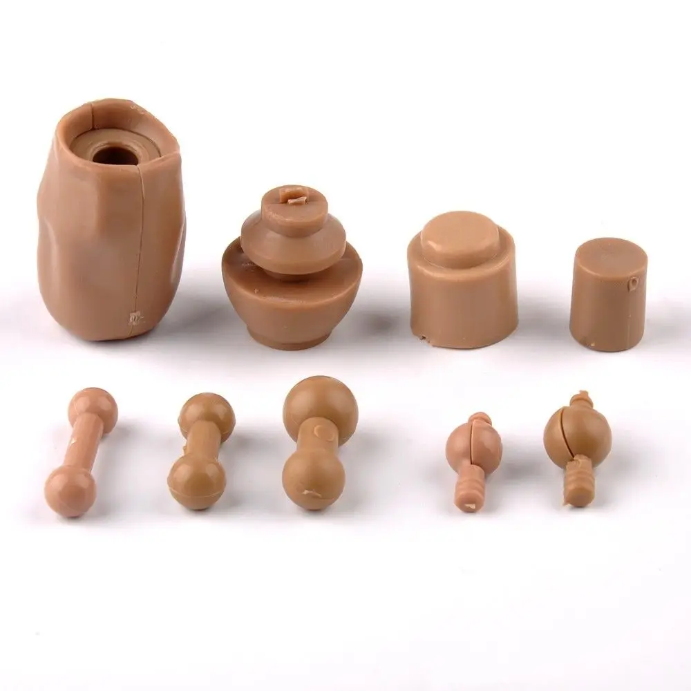 In Stock 1/6 Scale Neck Foot Head Conector Set 9pcs Link Insert F 12" Male/ Female Figure head Model Body Accessory
In Stock 1/6 Scale Neck Foot Head Conector Set 9pcs Link Insert F 12" Male/ Female Figure head Model Body Accessory