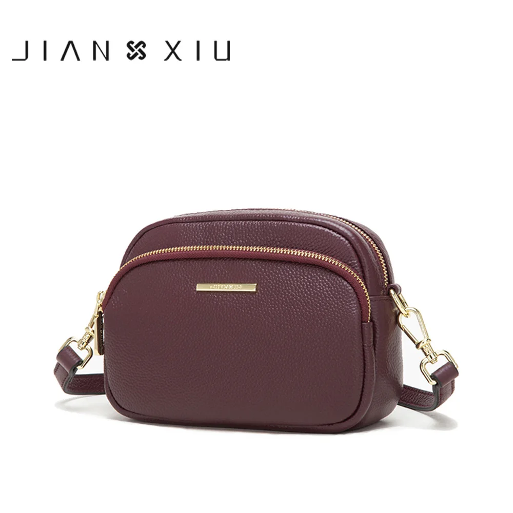 JIANXIU Brand Female Shoulder Crossbody Lychee Texture Genuine Leather Handbag 2019 New Women Messenger Small 2 Color Tote Bags
JIANXIU Brand Female Shoulder Crossbody Lychee Texture Genuine Leather Handbag 2019 New Women Messenger Small 2 Color Tote Bags
