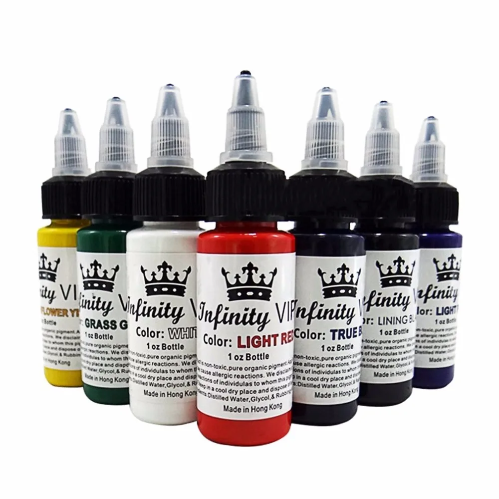 30ML/Bottle Professional Tattoo Pigment Inks Safe Half Permanent Tattoo Paints Supplies for Body Beauty Tattoo Art
30ML/Bottle Professional Tattoo Pigment Inks Safe Half Permanent Tattoo Paints Supplies for Body Beauty Tattoo Art